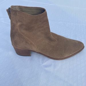 Dolce Vita taupe suede boots